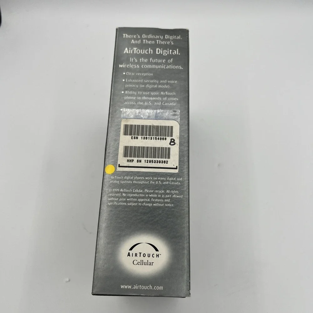 Vintage AirTouch Digital Phone AUDIOVOX CDM 4000AT, Box, Accessories, FREE SHIP